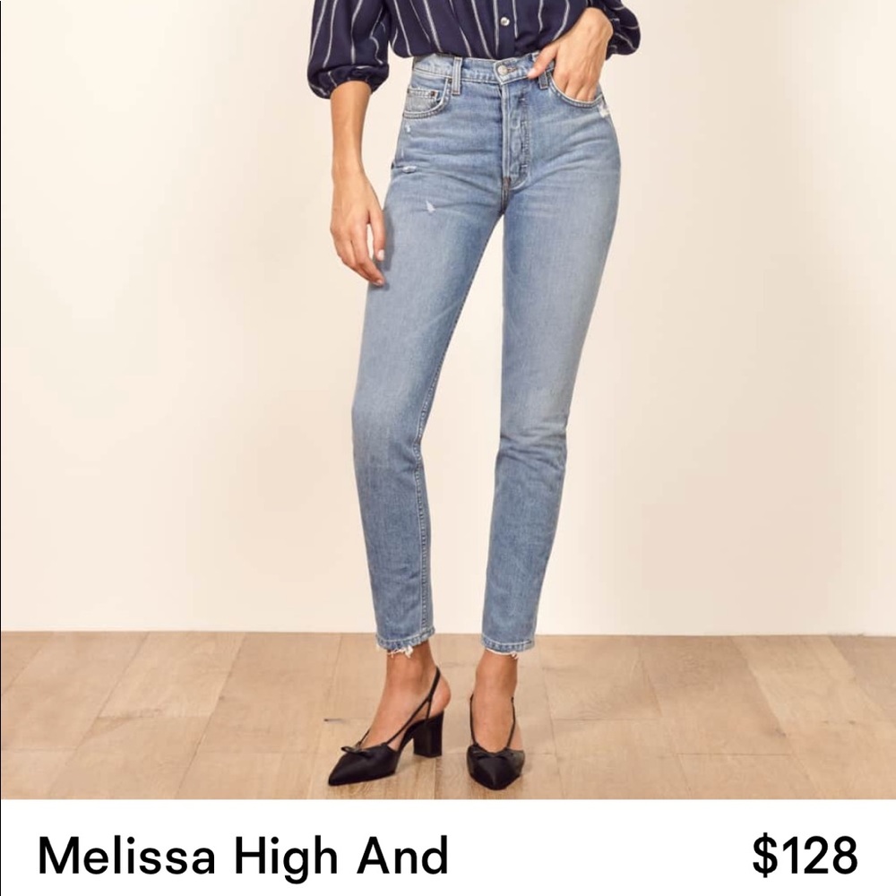 Reformation Melissa High and Skinny